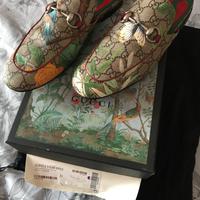 Ciabatta Gucci Princetown floreale