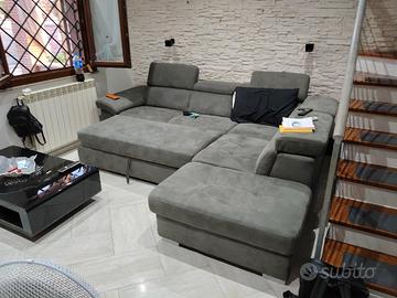 Divano letto angolare 