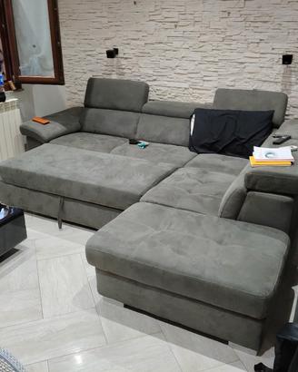 Divano letto angolare 