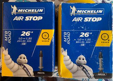 2 scatole CAMERA D'ARIA MICHELIN 26 x 1,50-2,50"