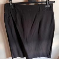 Gonna nera Piazza Italia M