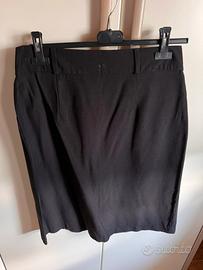 Gonna nera Piazza Italia M