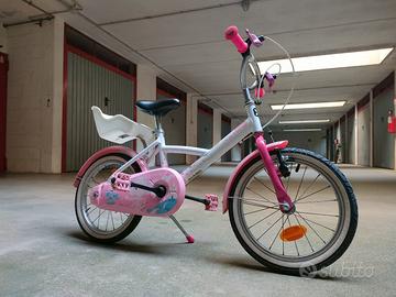 Bici bambina con ruote da 16"