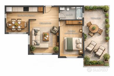 Bilocale spese incluse