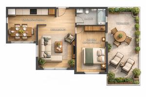 Bilocale spese incluse