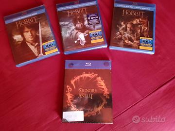Saga Signore degli anelli Blu-ray sigillati 
