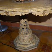 Tavolino a piedistallo "Guéridon” in stile barocco