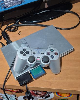 Controller Sony Playstation 2 Silver - Dualshock 2