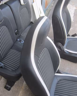 TAPPEZZERIA IN PELLE&STOFFA ORIG X RENAULT TWINGO
