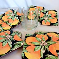 sottobicchieri vintage oggettistica cucina tavola.