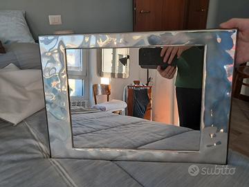 specchio in argento
