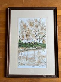 quadro paesaggio Tiozzo 30x54