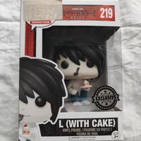 Funko Pop Death note L with cake torta funkopop