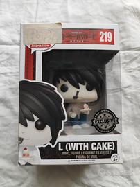 Funko Pop Death note L with cake torta funkopop