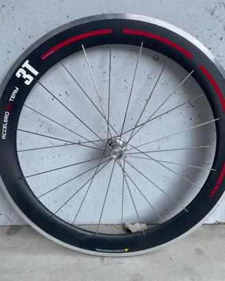Ruota Anteriore 3T Accelero 60 Team Carbonio /Al
