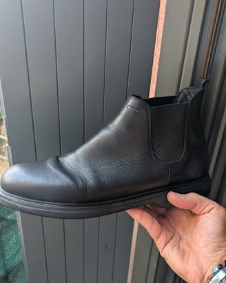 Stivaletti Chelsea Uomo Geox U Ottavio C in Pelle