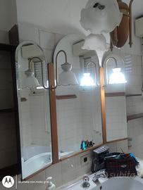 Specchiera da bagno trittico – Stile classico