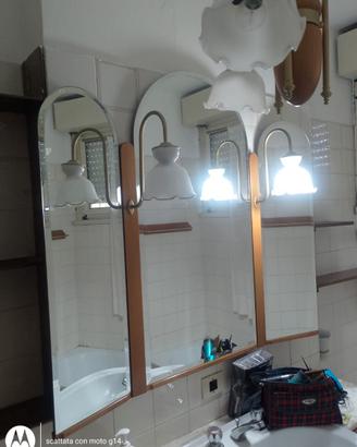 Specchiera da bagno trittico – Stile classico