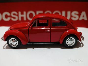 Modellino di Volkswagen Maggiolino scala 1/32