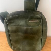 Piquadro marsupio pelle verde