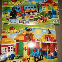 Lego duplo fattoria e trenino con ferrovia 