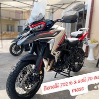 Benelli TRK 702 X - 2024 Tue a soli 70 Eur al Mese