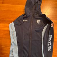 Felpa con zip NBA originale Grizzles
