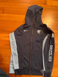 Felpa con zip NBA originale Grizzles