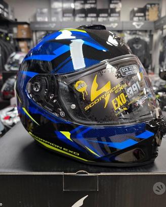 SCORPION Casco Integrale EXO 391 - AAXO - Blue