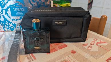 Versace eros edt 100 ml+ pochette versace