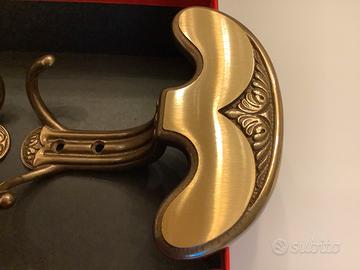 Appendiabiti in ottone anni 50