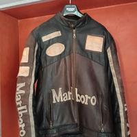 giacca moto marlboro