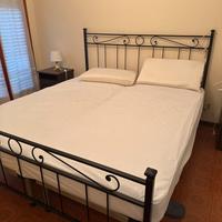 Letto matrimoniale in ferro