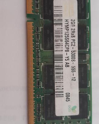 RAM Hynix 2GB DDR2 667MHz PC2-5300S