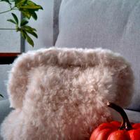 Borsa clutch uncinetto