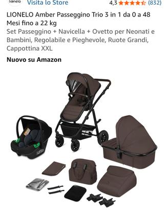 Passeggino Trio 3 in 1