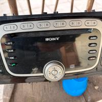 Radio Sony originale Focus 1600 benzina del 2011