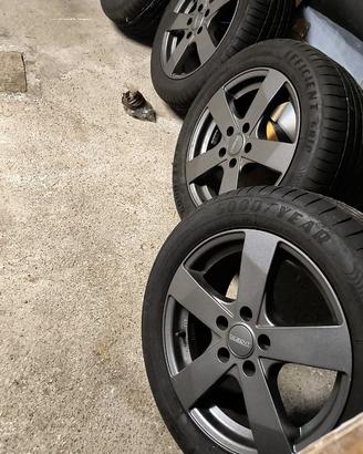 cerchi in lega con gomme estive