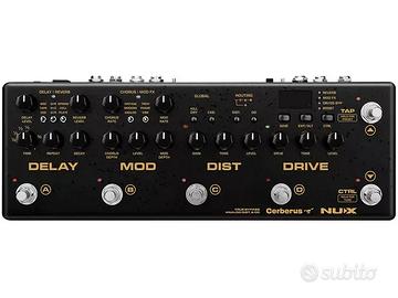 Pedaliera chitarra NUX Cerberus