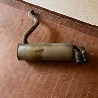 Terminale di scarico originale bmw 120i f20 B48