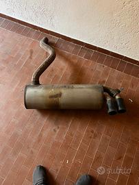 Terminale di scarico originale bmw 120i f20 B48