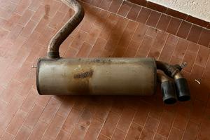Terminale di scarico originale bmw 120i f20 B48