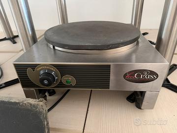 Crepiera professionale HotClass in acciaio inox