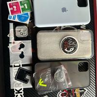 Cover iphone 11 e vetrino protettivo