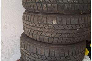 4 pneumatici invernali  + 4 cerchi in ferro