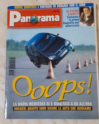 Panorama 1997 La nuova Mercedes si ribalta