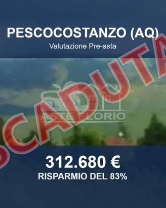 Immobile in asta di 10 m² a Pescocostanzo