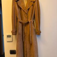 Trench donna in renna vintage