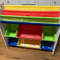 Libreria contenitori bambini