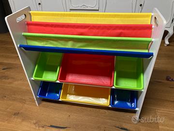Libreria contenitori bambini